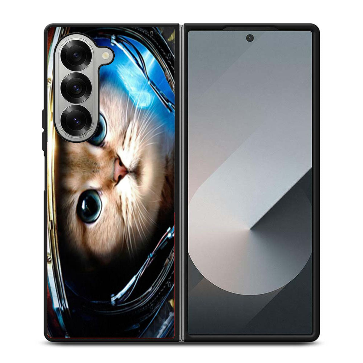 Astronaut Cat Samsung Z Fold 6 Case