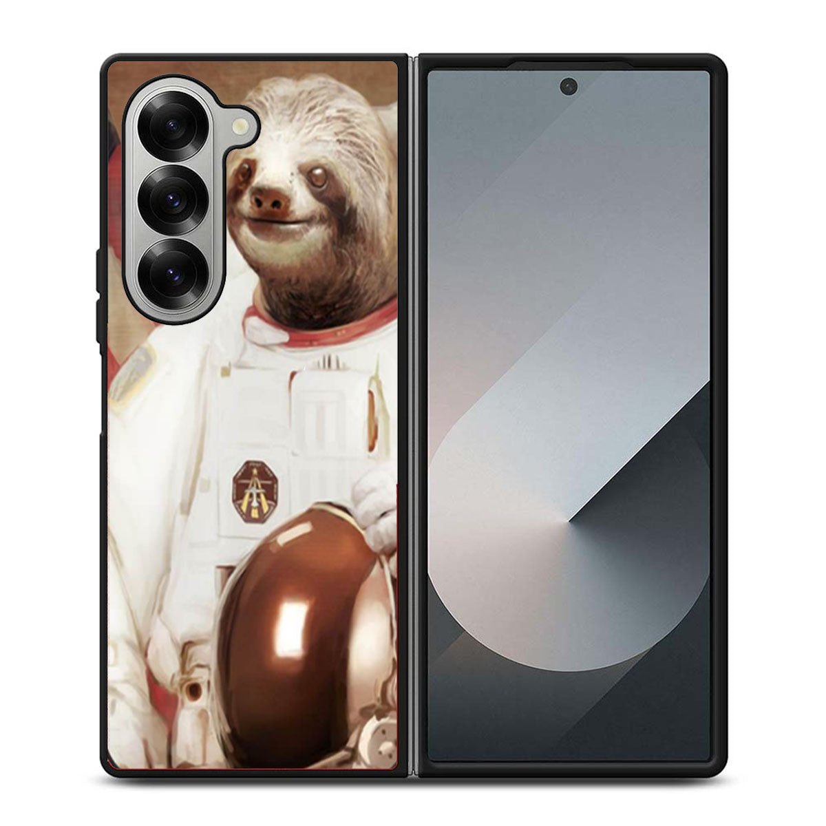 Astronaut Sloth Samsung Z Fold 6 Case