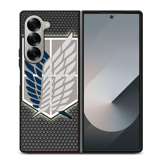 Attack Of Titans Scouting Legion Logo Samsung Z Fold 6 Case