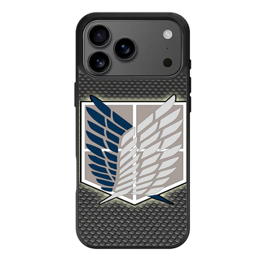 Attack Of Titans Scouting Legion Logo iPhone 17 Pro Max Case