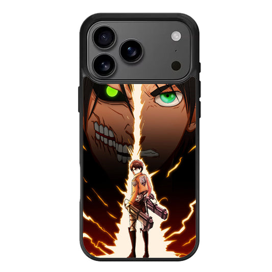 Attack On Titan Eren Yeager iPhone 17 Pro Max Case