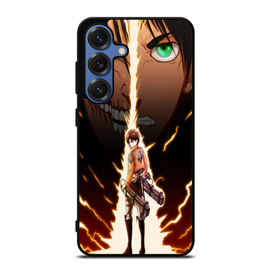 Attack On Titan Eren Yeager Samsung S25 Ultra Case