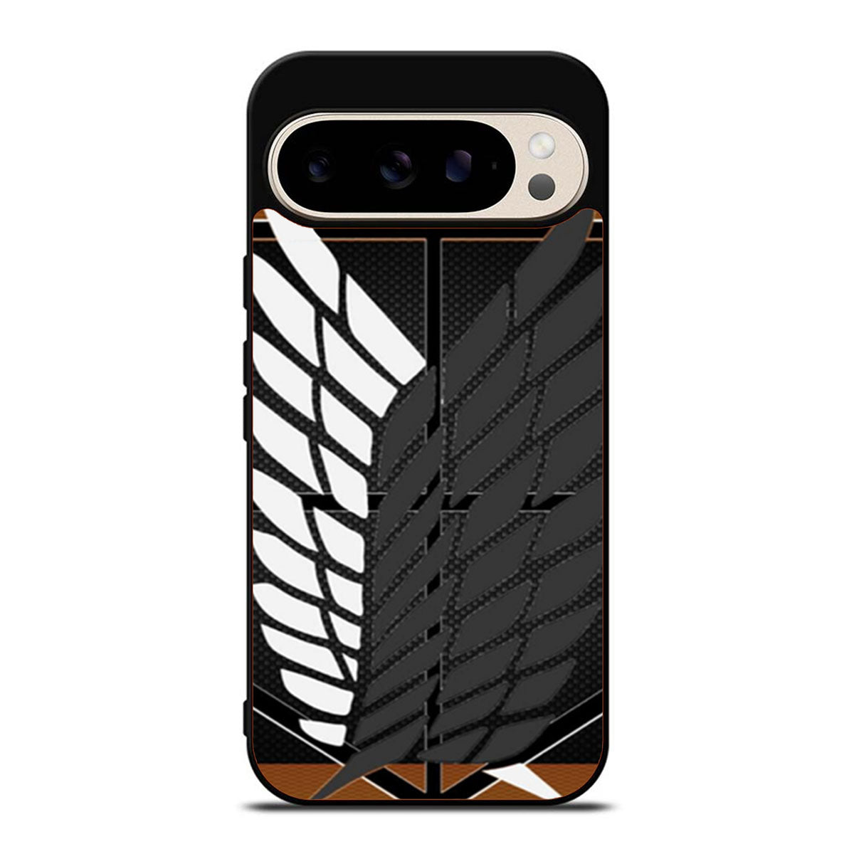 Attack On Titan Logo Carbon Custom Google Pixel 9 Pro Case