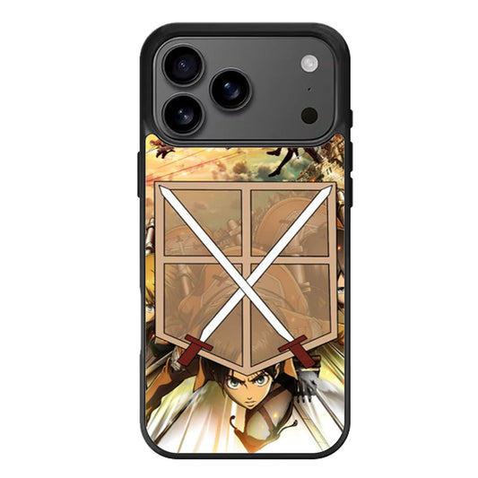 Attack On Titan Trainees Squad iPhone 17 Pro Max Case