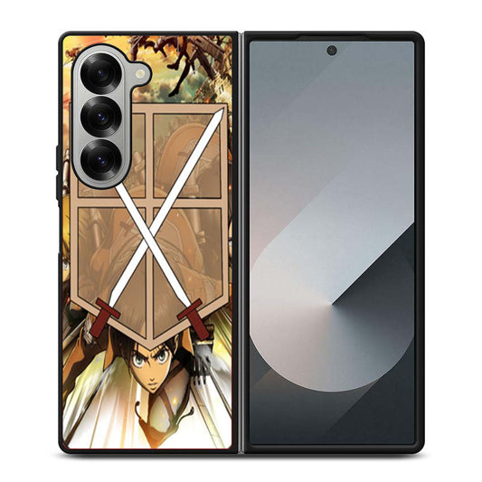 Attack On Titan Trainees Squad Samsung Z Fold 6 Case