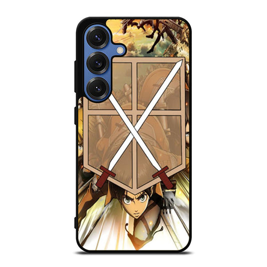 Attack On Titan Trainees Squad Samsung S25 Ultra Case