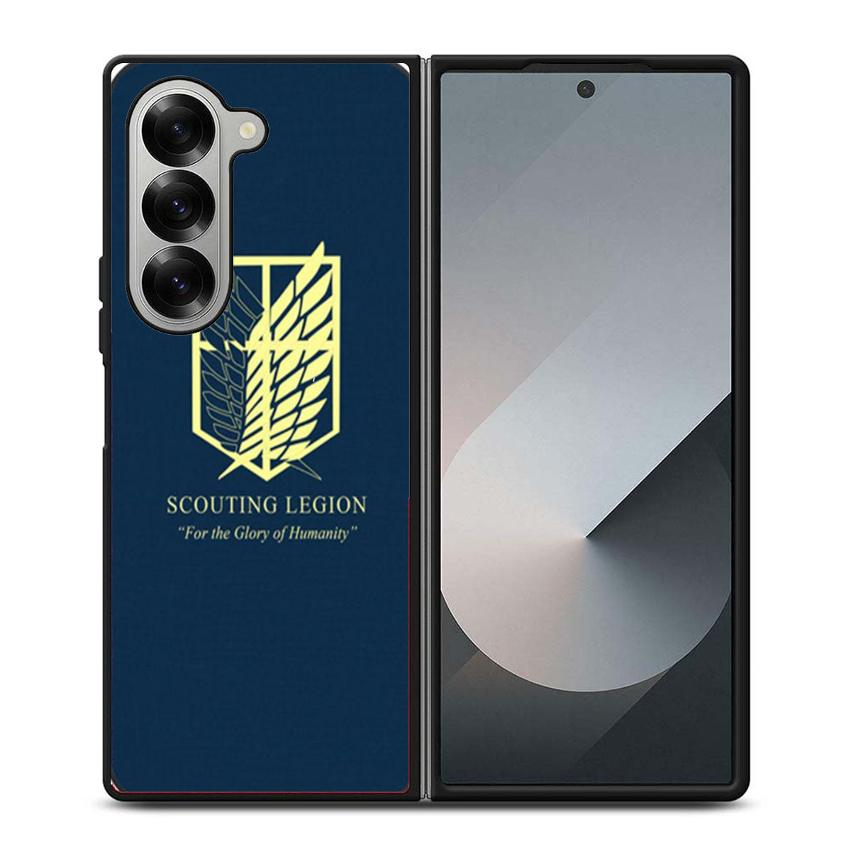 Attack On Titans Scouting Legion Design Samsung Z Fold 6 Case