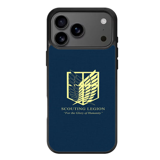 Attack On Titans Scouting Legion Design iPhone 17 Pro Max Case