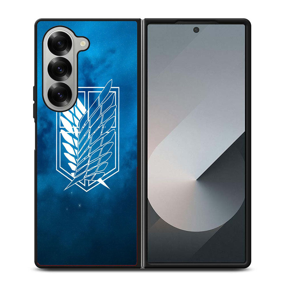 Attack on Blue Samsung Z Fold 6 Case
