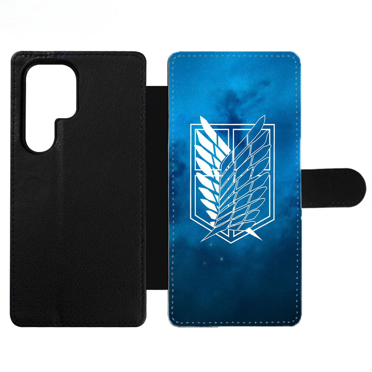 Attack on Blue Wallet Samsung Case