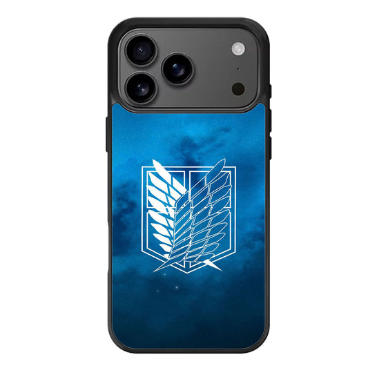 Attack on Blue iPhone 17 Pro Max Case