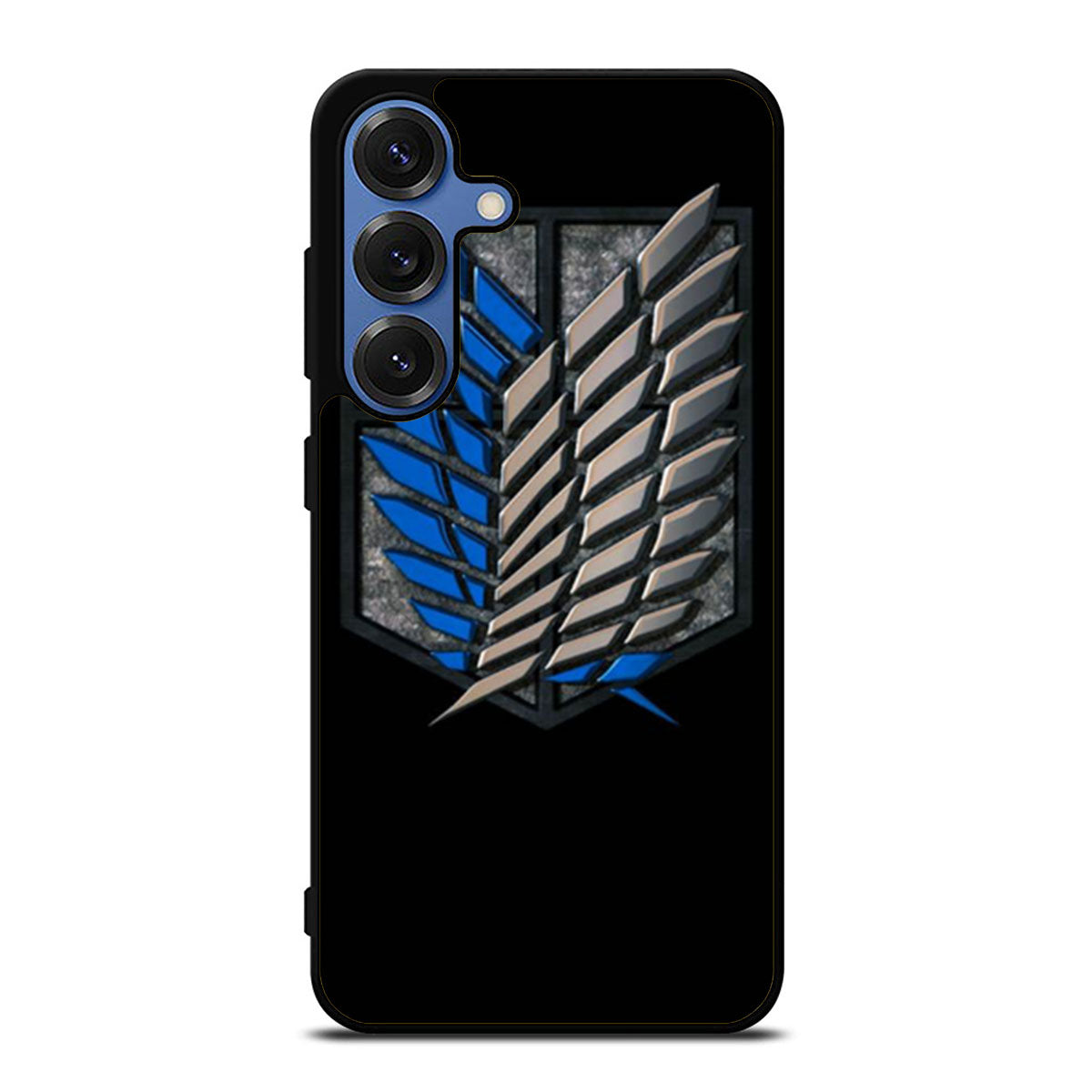 Attack on Titan 3D Logo Samsung S25 Ultra Case