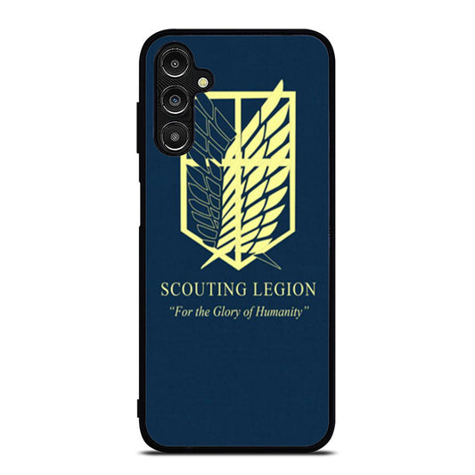 Attack on Titan Scouting Legion Blue Samsung A16 Case