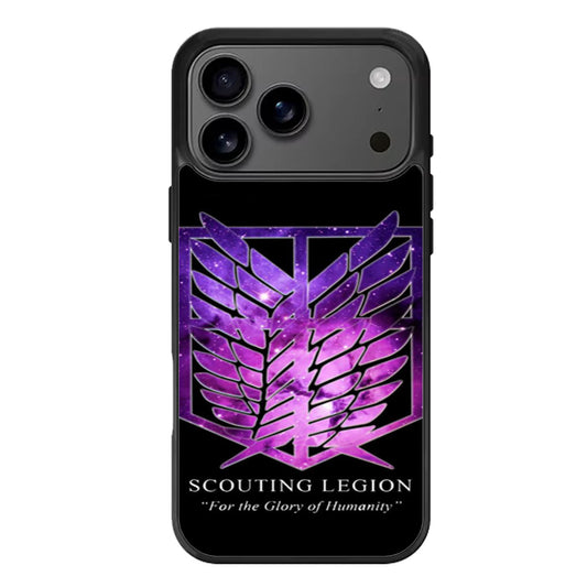 Attack on Titan Scouting Legion Galaxy iPhone 17 Pro Max Case