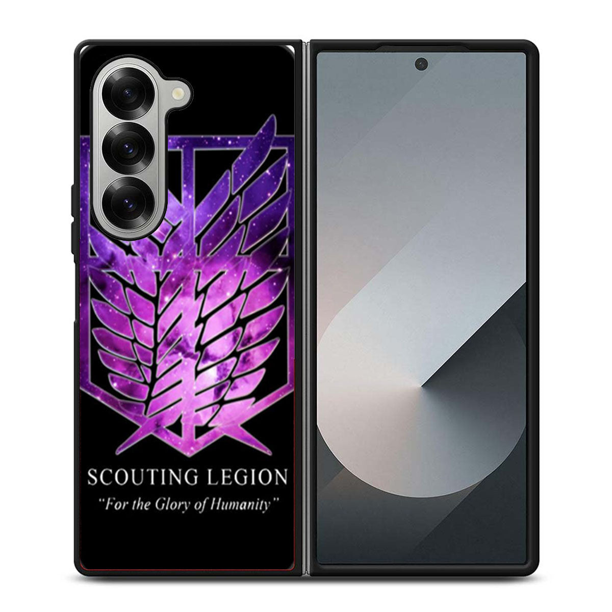 Attack on Titan Scouting Legion Galaxy Samsung Z Fold 6 Case