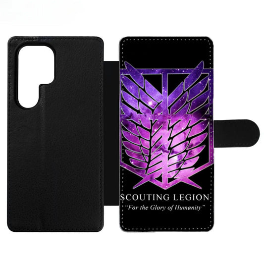 Attack on Titan Scouting Legion Galaxy Wallet Samsung Case