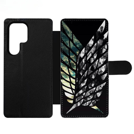 Attack on Titan Scouting Legion Wallet Samsung Case