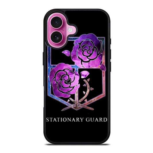 Attack on Titan Stationary Guard iPhone Case Cover