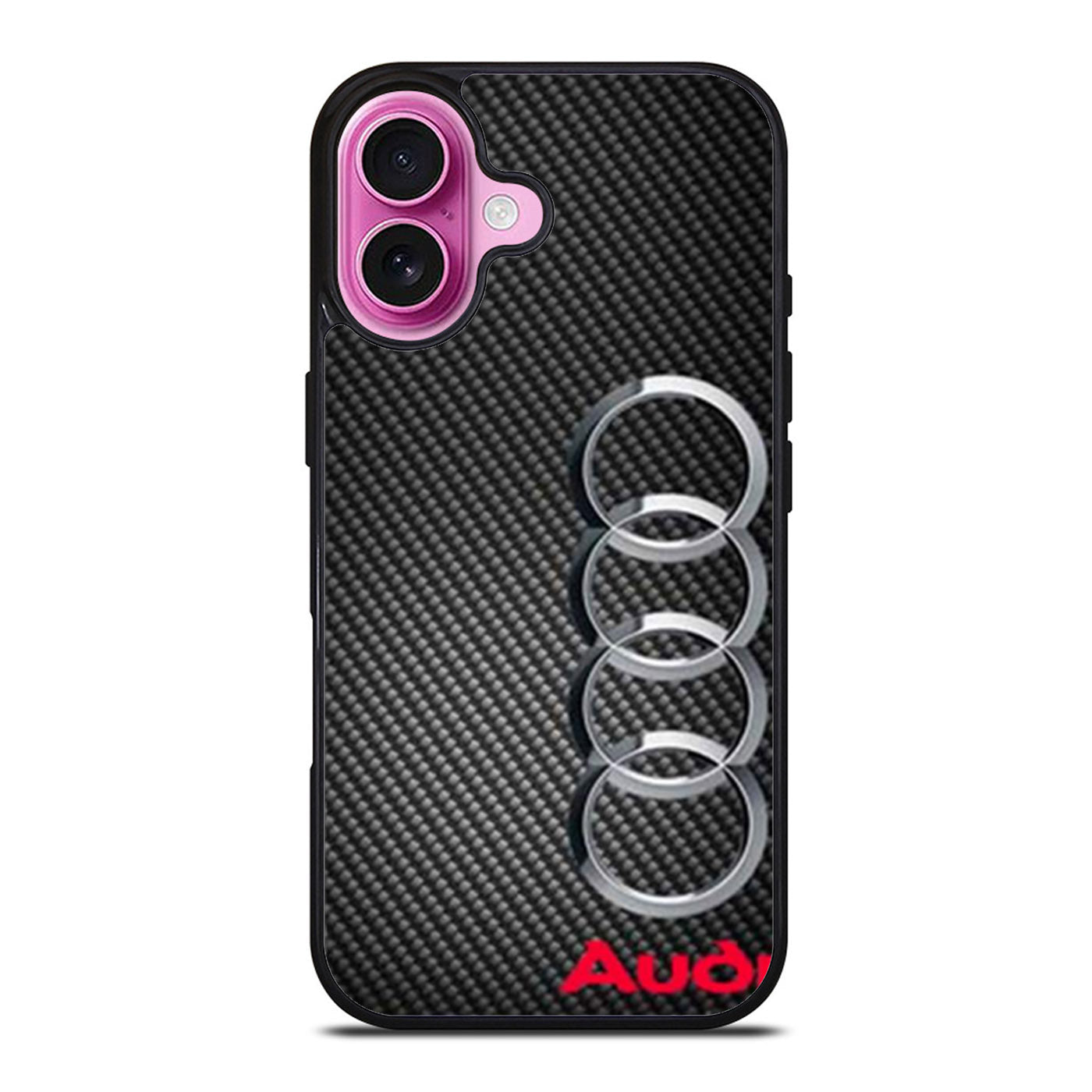 Audi Carbon Fiber Look iPhone Case Cover