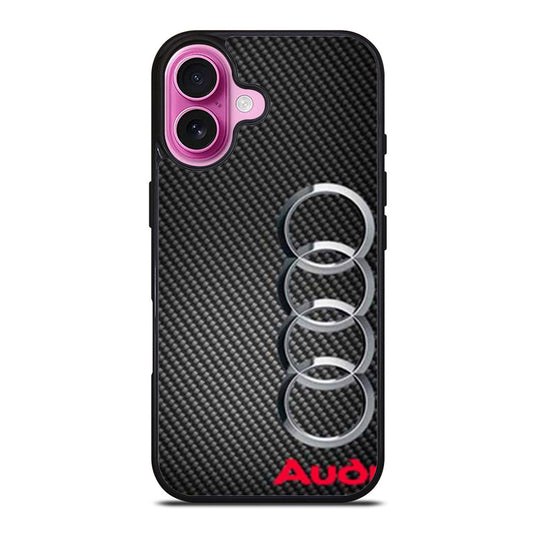 Audi Carbon Fiber Look iPhone Case Cover