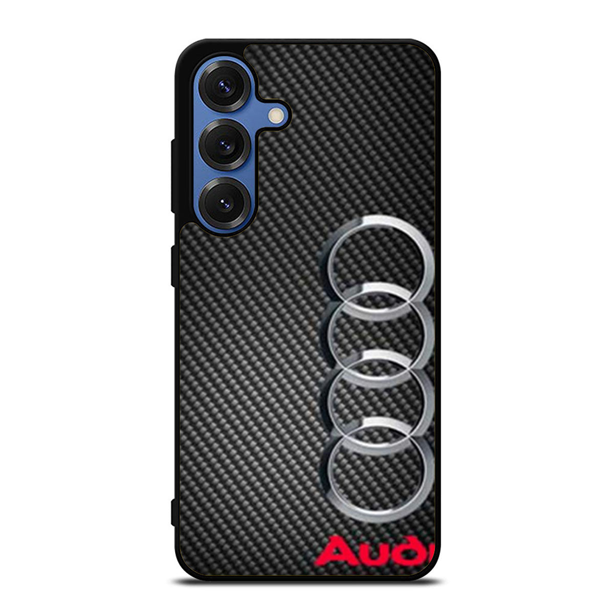 Audi Carbon Fiber Look Samsung S25 Ultra Case