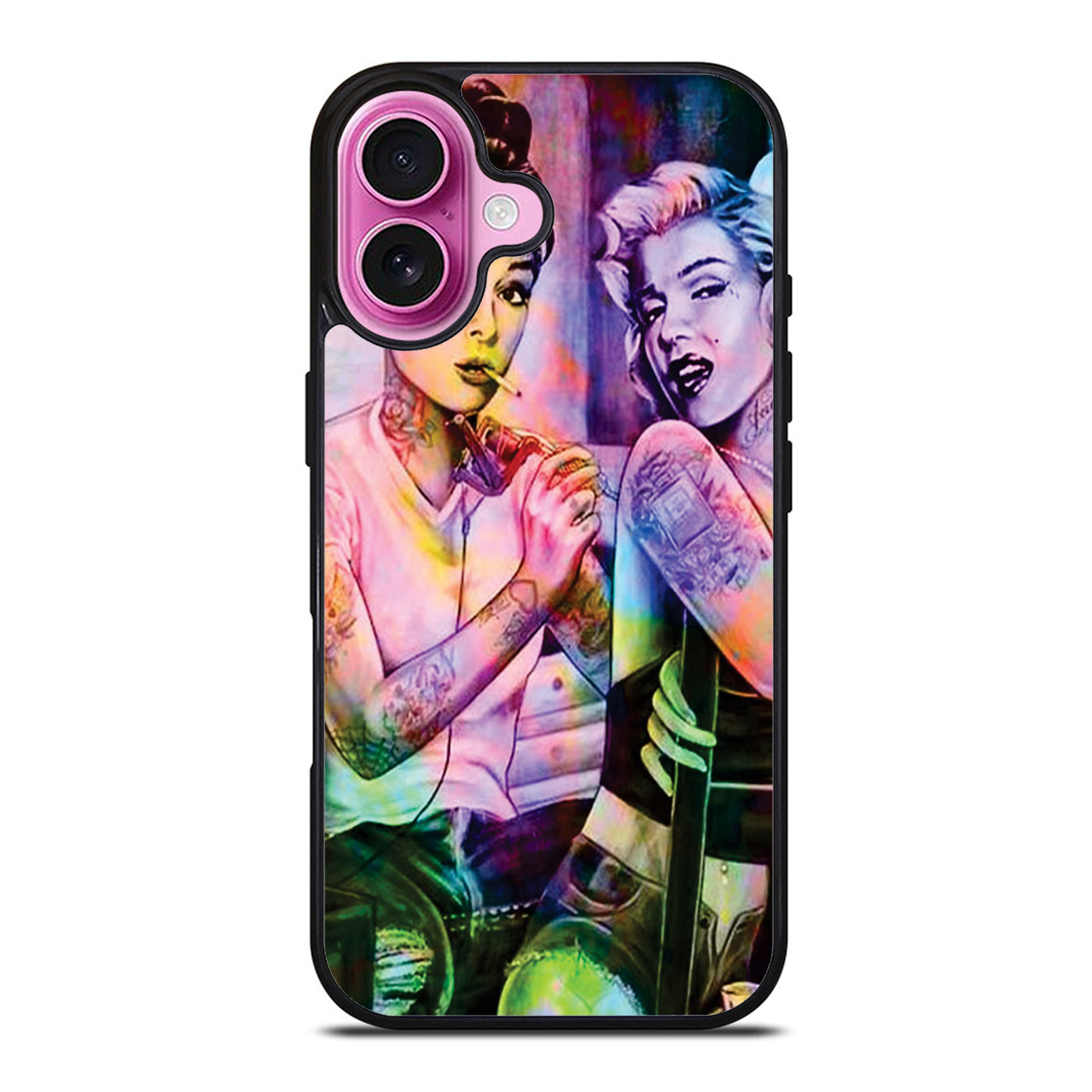 Audrey Hepburn And Marylin Monroe iPhone Case Cover