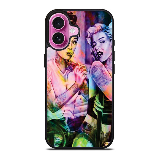 Audrey Hepburn And Marylin Monroe iPhone Case Cover