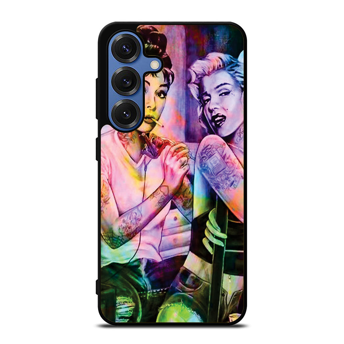Audrey Hepburn And Marylin Monroe Samsung S25 Ultra Case
