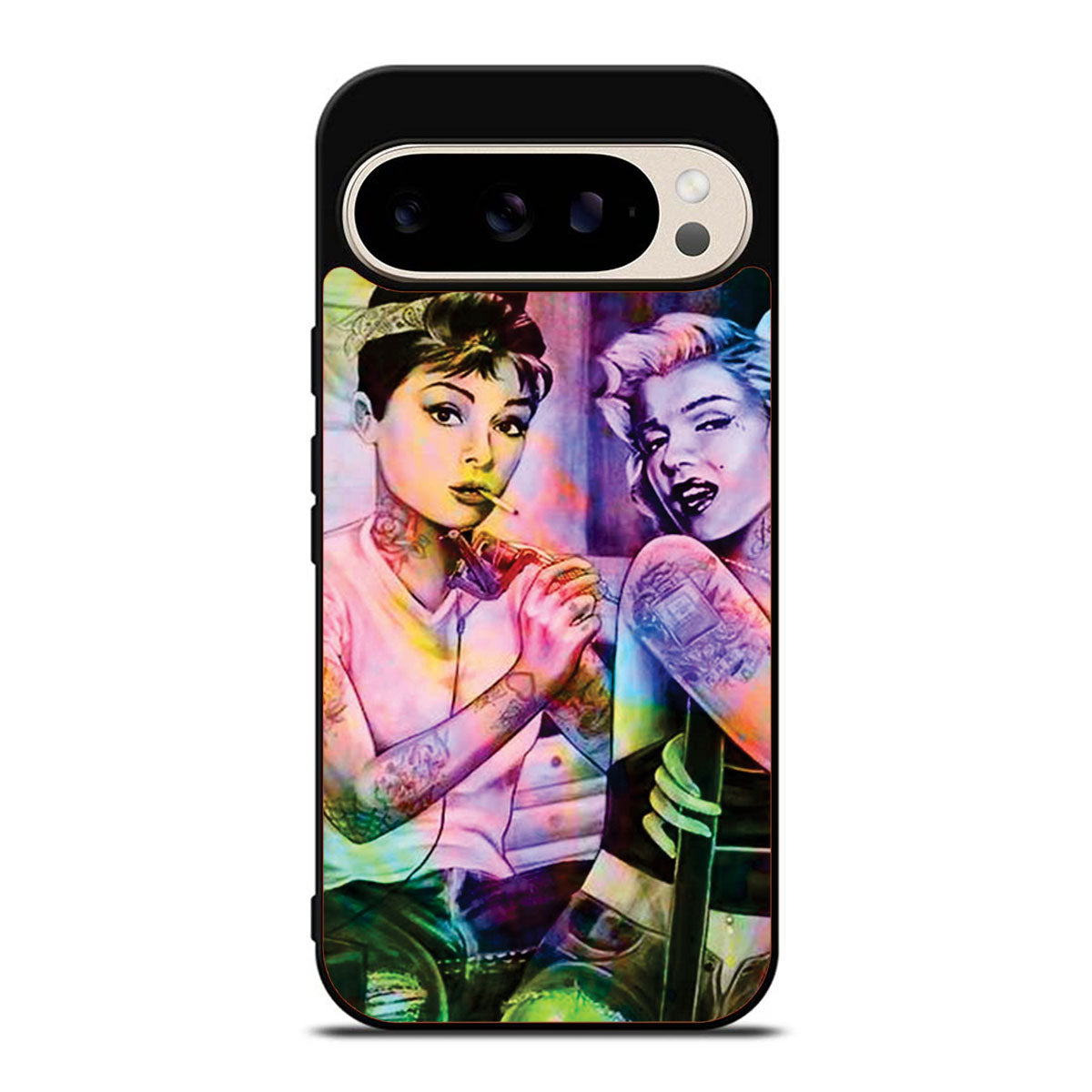 Audrey Hepburn And Marylin Monroe Google Pixel 9 Pro Case