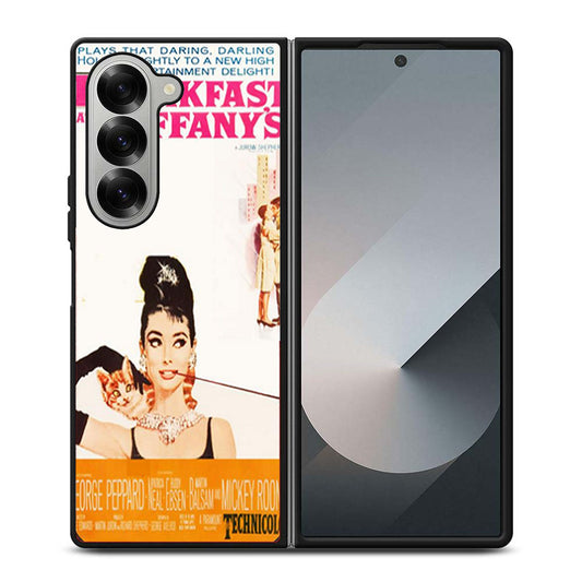 Audrey Hepburn Broadway Musica Samsung Z Fold 6 Case