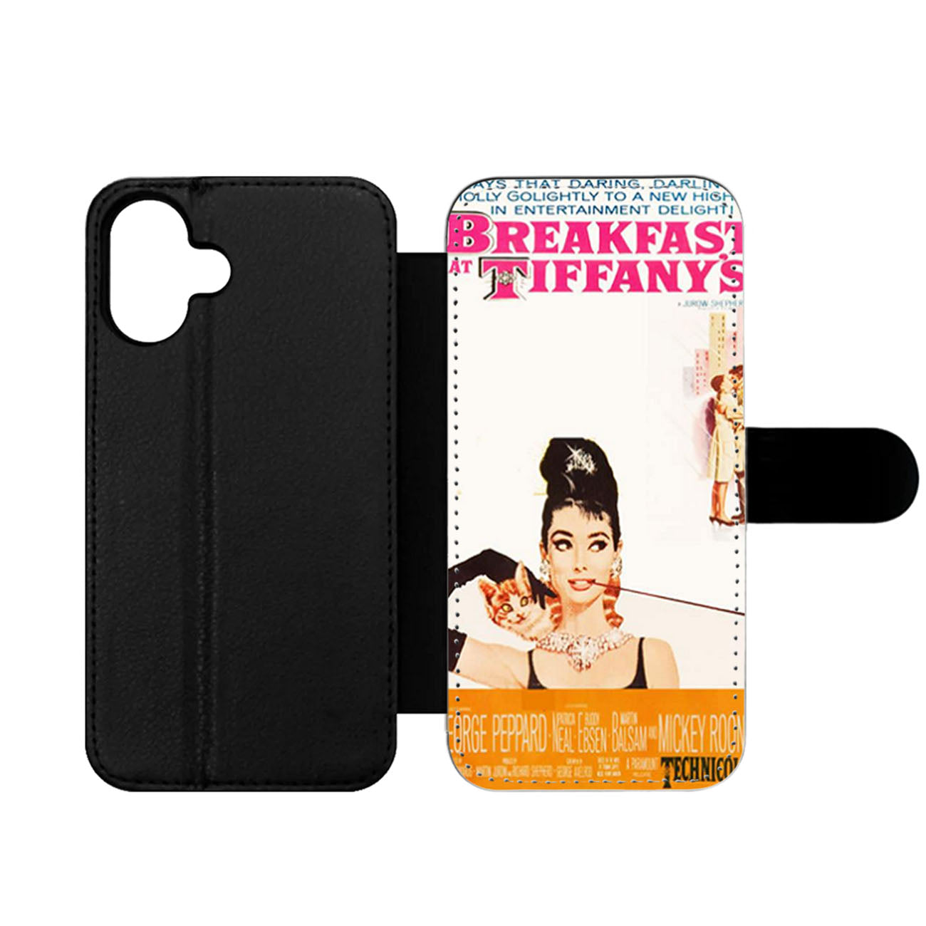 Audrey Hepburn Broadway Musica Wallet iPhone Case
