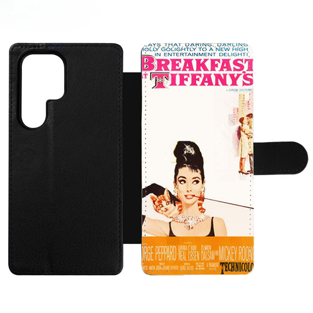 Audrey Hepburn Broadway Musica Wallet Samsung Case