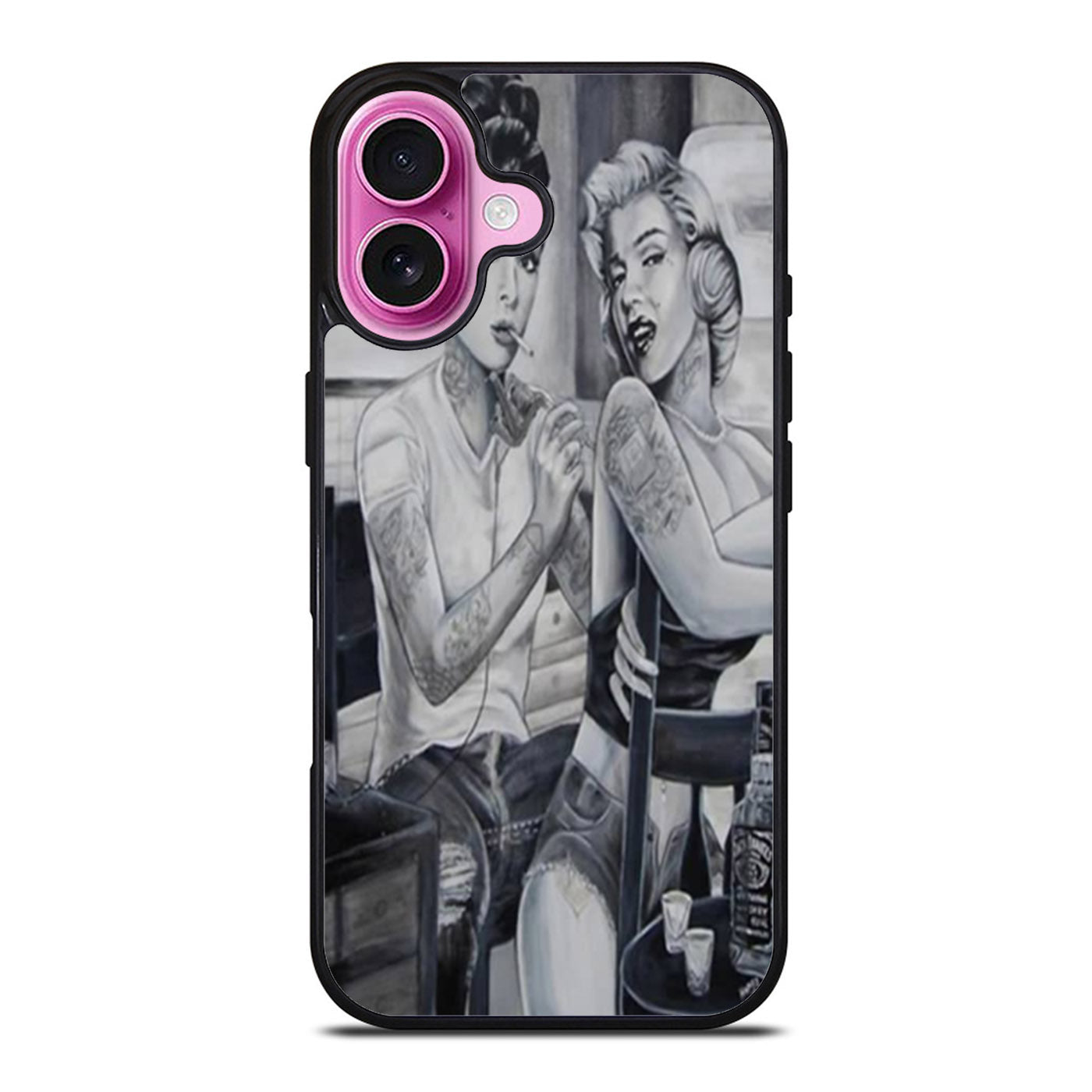 Audrey Hepburn and Marilyn Monroe iPhone Case Cover