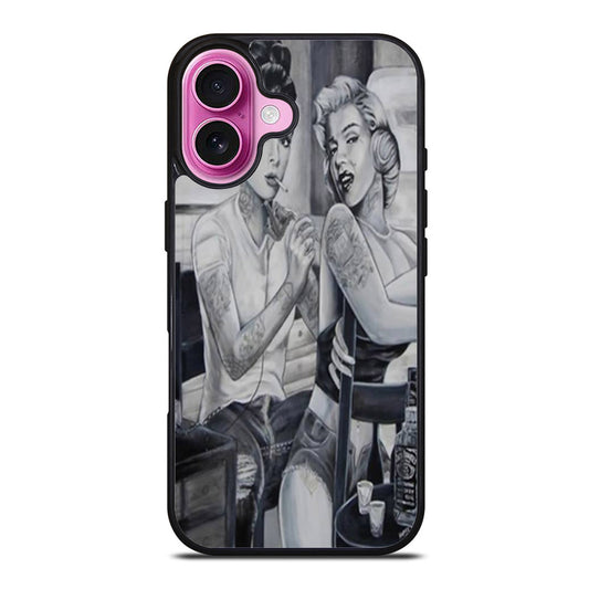 Audrey Hepburn and Marilyn Monroe iPhone Case Cover