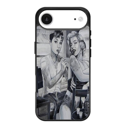 Audrey Hepburn and Marilyn Monroe iPhone Air Case