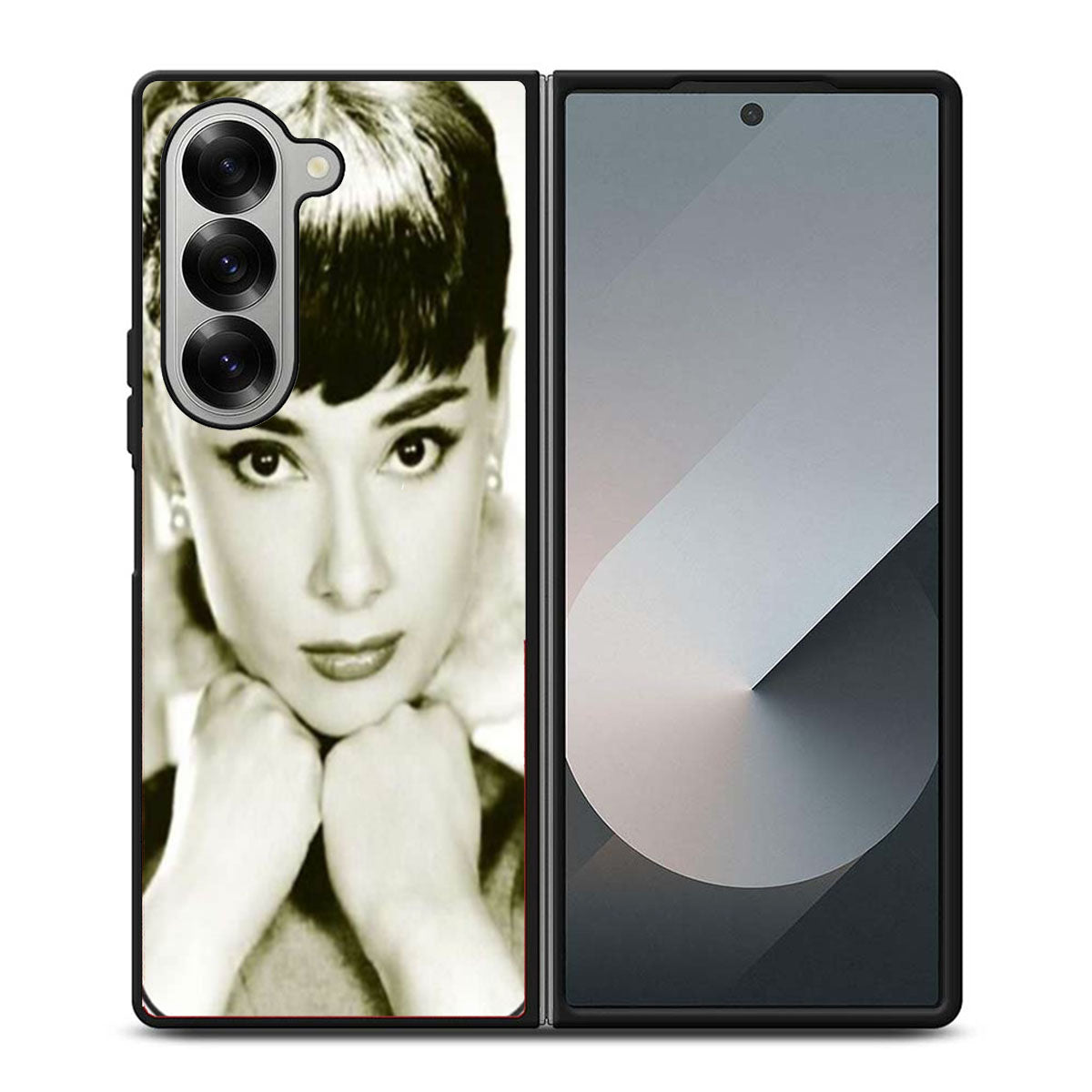 Audrey Hepburn Samsung Z Fold 6 Case
