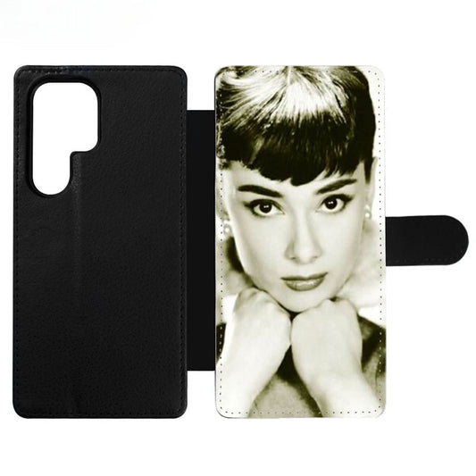 Audrey Hepburn Wallet Samsung Case