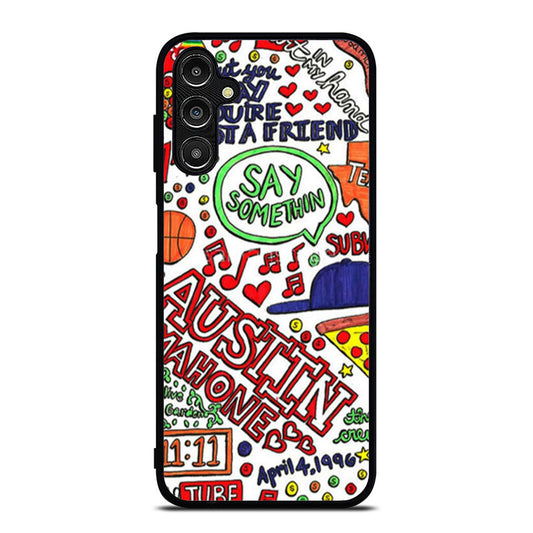 Austin Mahone Collage Art Samsung A16 Case