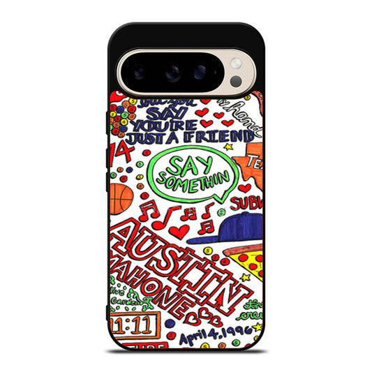 Austin Mahone Collage Art Google Pixel 9 Pro Case