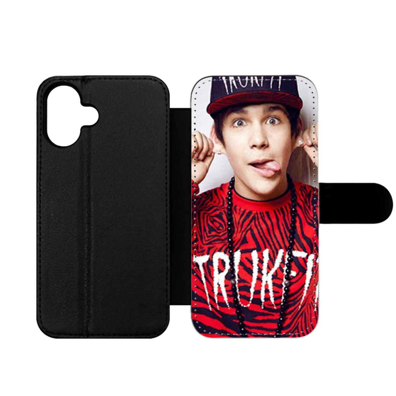 Austin Mahone Two Wallet iPhone Case