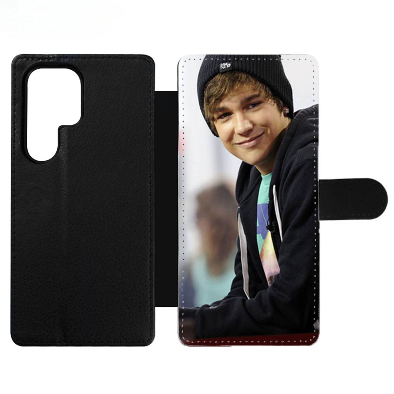 Austin Mahone Wallet Samsung Case