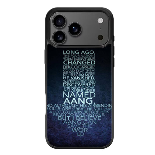 Avatar Arrow Quotes iPhone 17 Pro Max Case