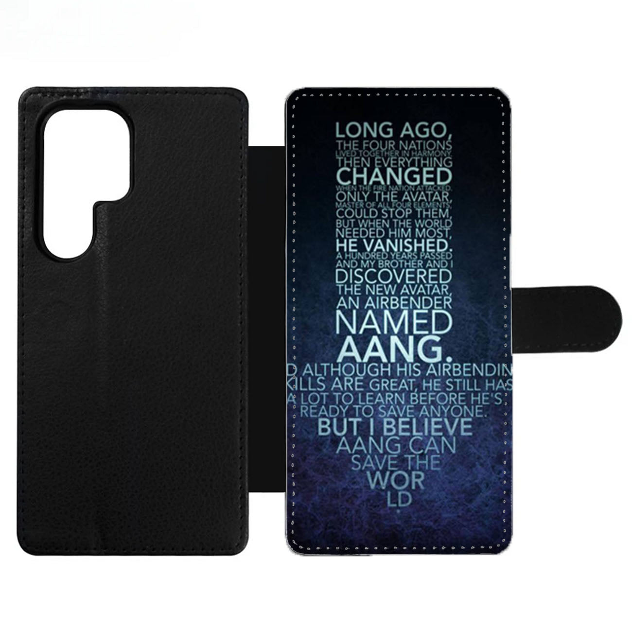 Avatar Arrow Quotes Wallet Samsung Case