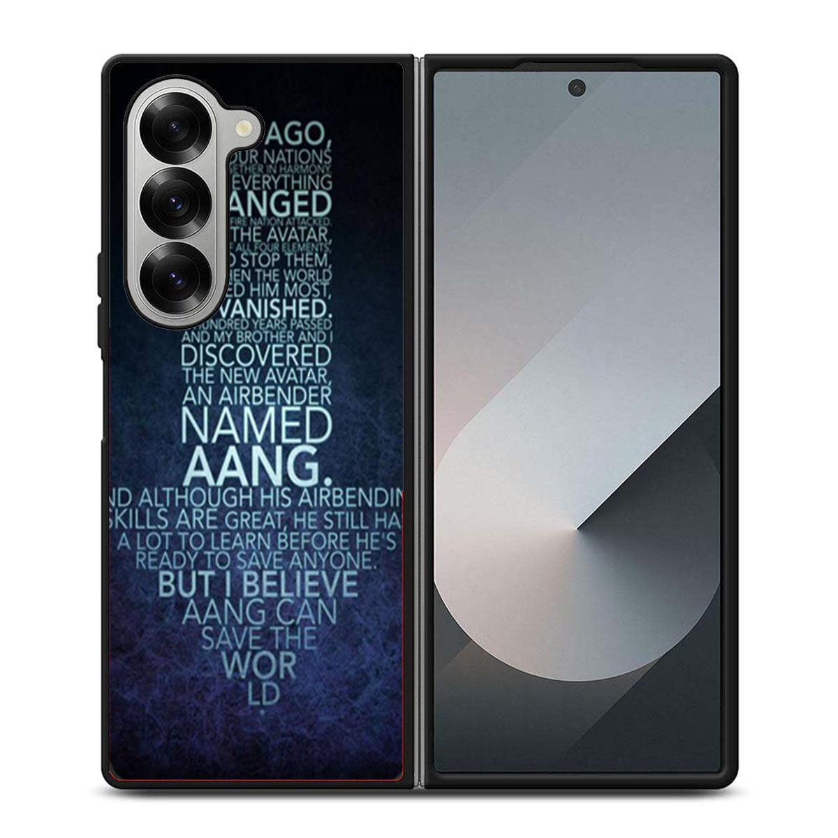 Avatar Arrow Quotes Samsung Z Fold 6 Case