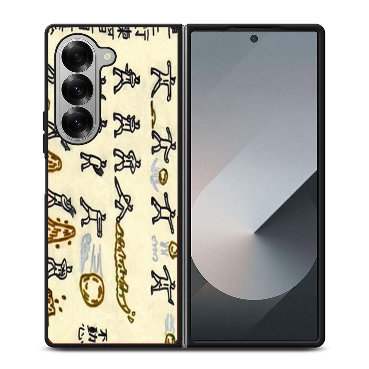 Avatar Water Bending Scroll Samsung Z Fold 6 Case