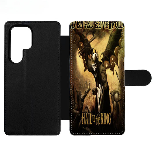Avenged Sevenfold Hail To The King Cover Wallet Samsung Case