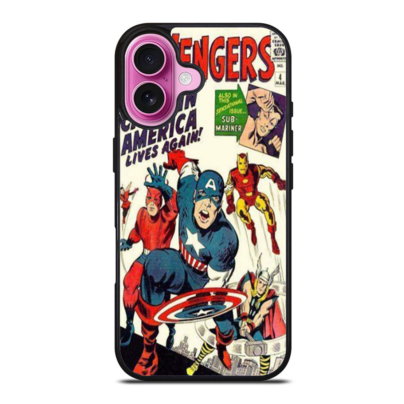 Avengers Captain America iPhone Case Cover