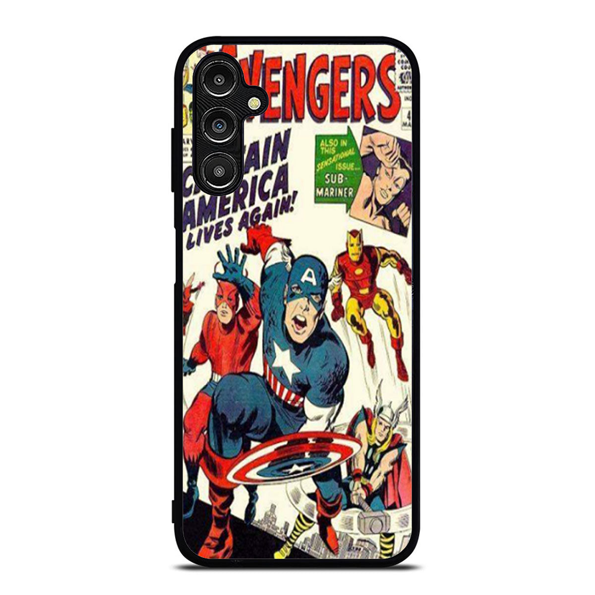 Avengers Captain America Samsung A16 Case