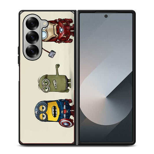 Avengers Minions Cartoon Samsung Z Fold 6 Case