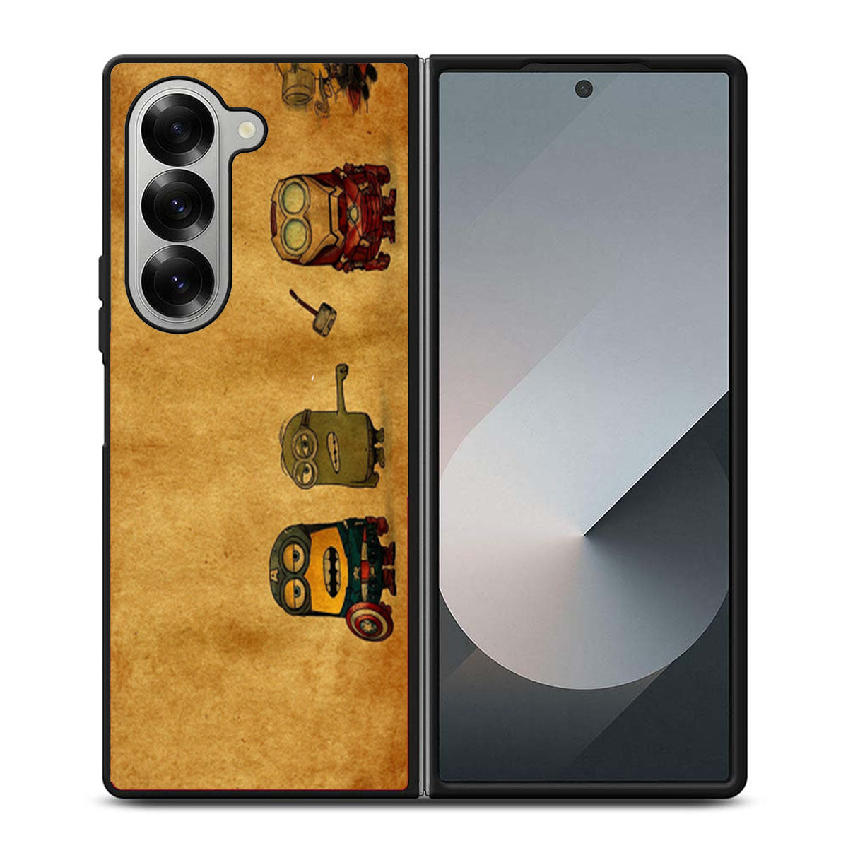 Avengers Minions Samsung Z Fold 6 Case